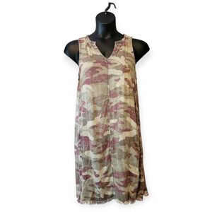 Mystree Camo Casual Sleeveless Dress Size Medium